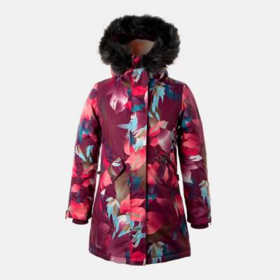 Burgundy (patterned)