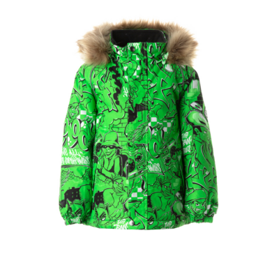 Neon green (patterned)