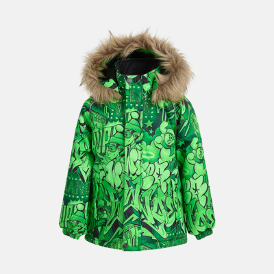 Neon green (patterned)