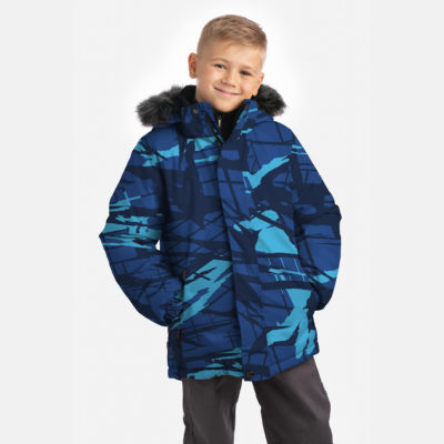 Dark blue (patterned)