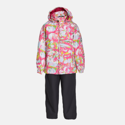 Neon pink (patterned)