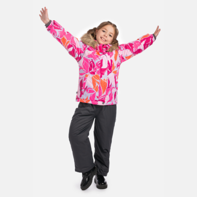 Neon pink (patterned)