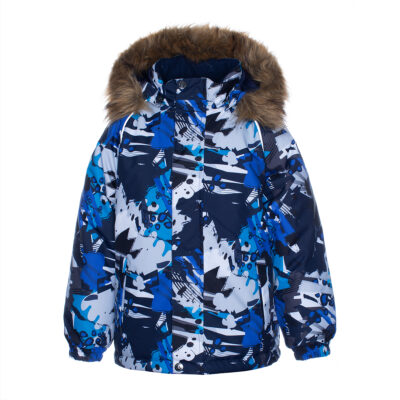Dark blue (patterned)
