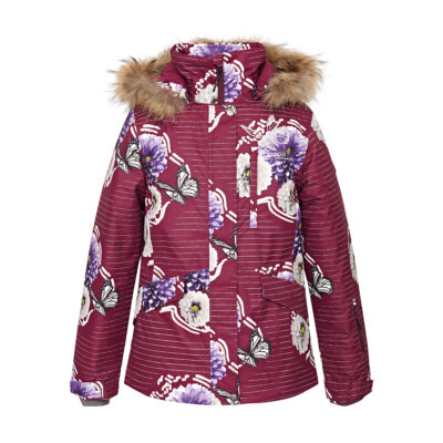 Burgundy (patterned)
