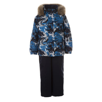 Blue (patterned)