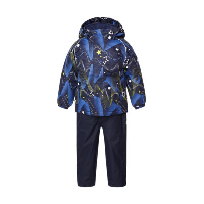 Dark blue (patterned)