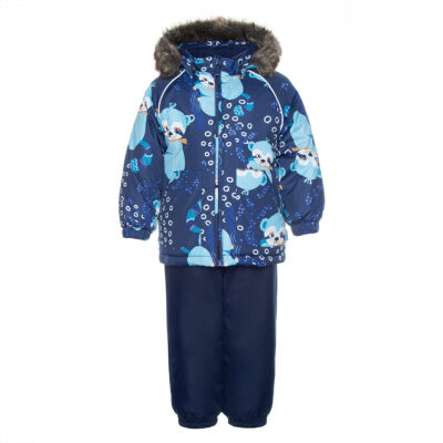 Dark blue (patterned)