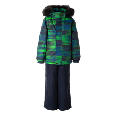 Petrol green (patterned)