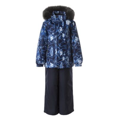 Dark blue (patterned)