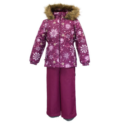Burgundy (patterned)