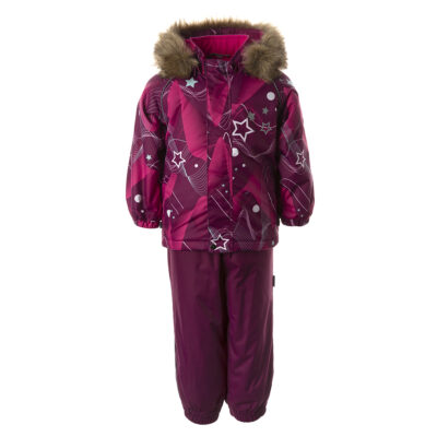 Burgundy (patterned)