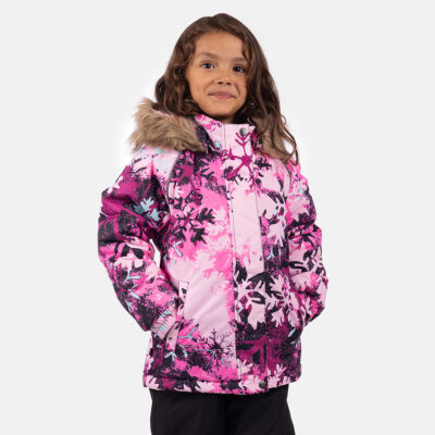 Neon pink (patterned)