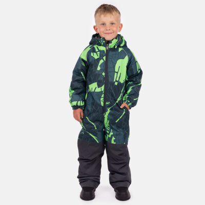 Petrol green (patterned)
